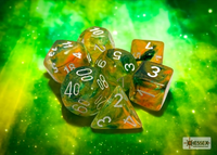 CHESSEX: 7-SetCube Polyhedral Dice Set - NEBULA