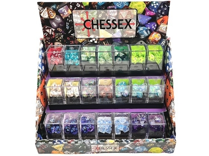 CHESSEX: 7-Set Mini Dice FESTIVE