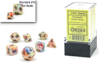 CHESSEX: 7-Set Mini Dice FESTIVE