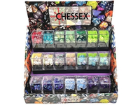 CHESSEX: 7-Set Mini Dice GLITTER