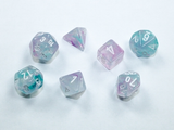 CHESSEX: 7-Set Mini Dice NEBULA