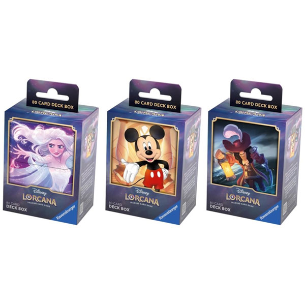 DISNEY LORCANA DECK BOX Evolution Gaming Collectibles DISNEY LORCANA DECK BOX Evolution Gaming Collectibles