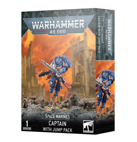 Warhammer 40,000: Space Marines- CAPTAIN WITH JUMP PACK