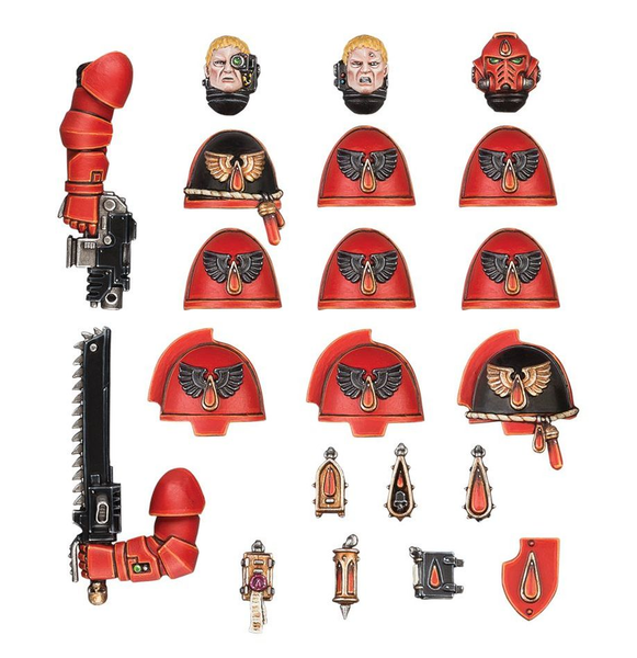 Warhammer 40,000: Blood Angels- PRIMARIS UPGRADES