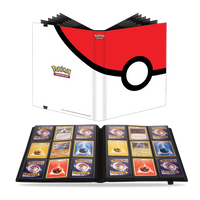 Ultra Pro 9-Pocket Pokémon Full-View Pro Binder: Poke Ball