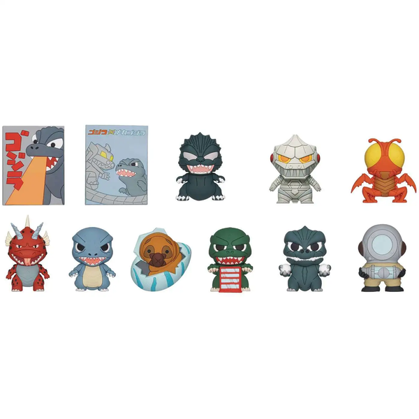 Godzilla Bag Clip Series 4- Mystery Pack