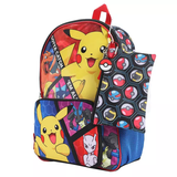 Pokemon Large Character Backpack: 5-Piece Set