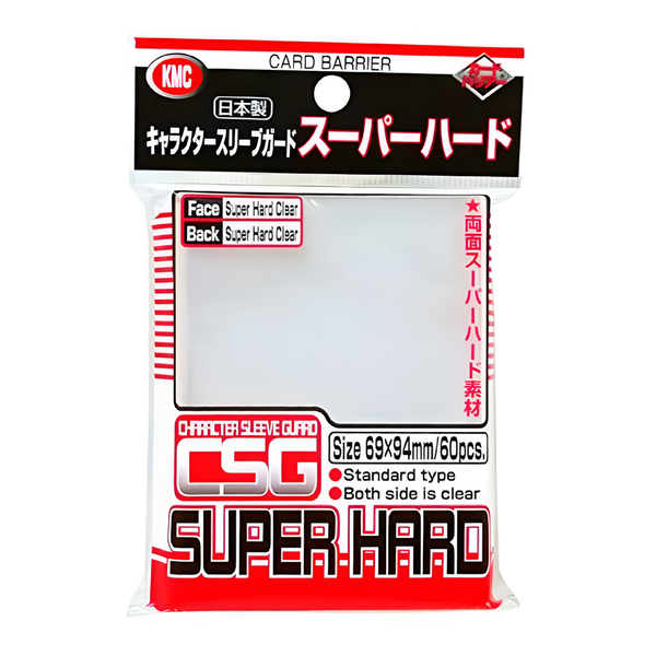 Card Sleeves: Oversized Super Hard- Character Guard (60)