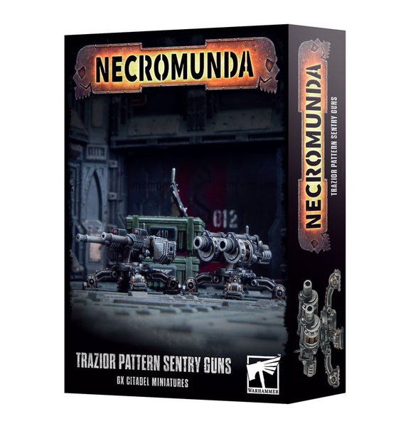 Warhammer-NECROMUNDA: TRAZIOR PATTERN SENTRY GUNS