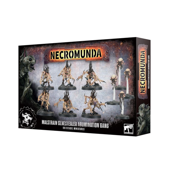 Warhammer- Necromunda: MALSTRAIN GENESTEALER ABOMINATION GANG