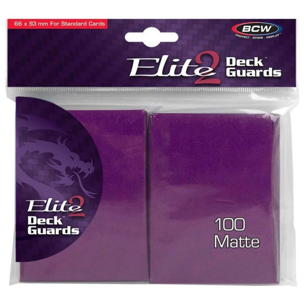 Deck Protector: Deck Guard: Elite2: Matte Mulberry (100)