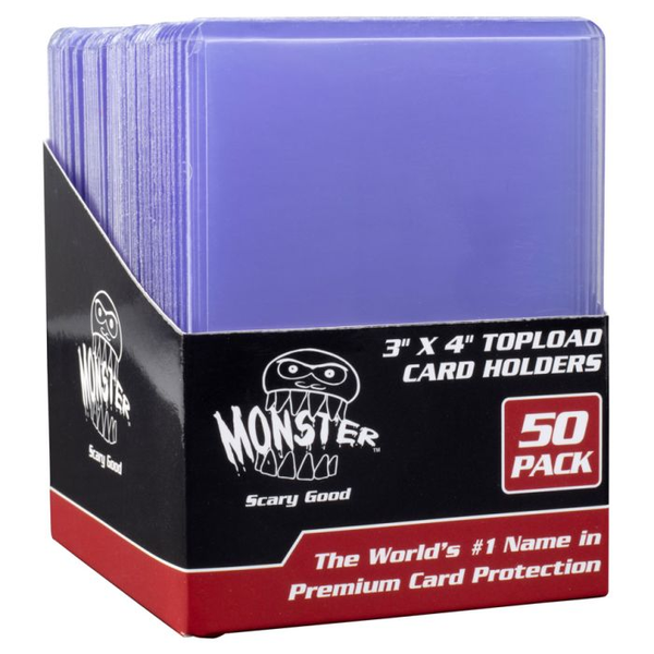 Toploader: 3x4 Clear (50)