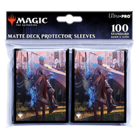 Wilds of Eldraine Will, Scion of Peace (Borderless) Standard Deck Protector Sleeves (100ct) for Magic: The Gathering