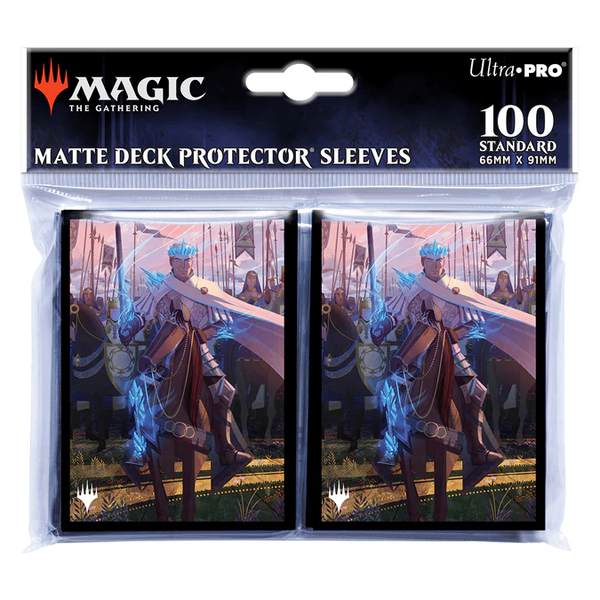 Wilds of Eldraine Will, Scion of Peace (Borderless) Standard Deck Protector Sleeves (100ct) for Magic: The Gathering