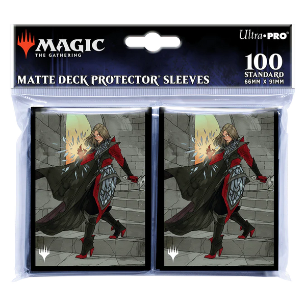 Wilds of Eldraine Rowan, Scion of War (Borderless) Standard Deck Protector Sleeves (100ct) for Magic: The Gathering