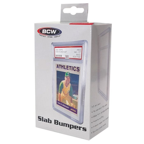 Card Slab Bumpers (6) Clear