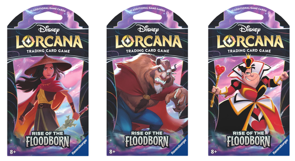 Disney Lorcana: Rise of the Floodborn Sleeved Booster Pack - Rise of the Floodborn (2)