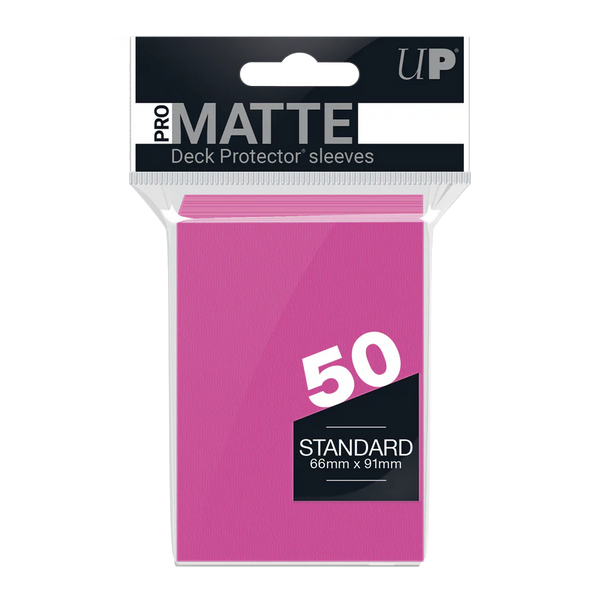 Deck Protector: PRO: Matte Bright Pink (50)