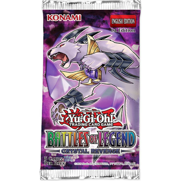 Yu-Gi-Oh: Battle of Legend- Crystal Revenge Booster Pack