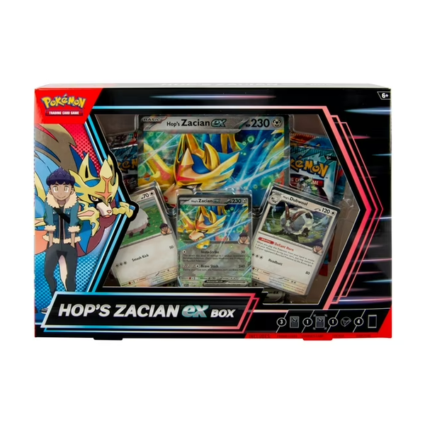 Pokemon Trading Card Games Hops Zacian EX Box