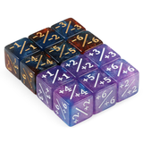 Positive/Negative Dice Counters