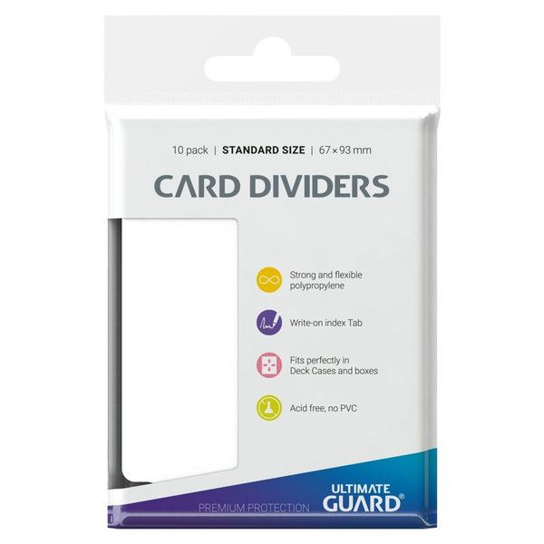 Card Dividers - White