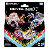Beyblade: X: Jurassic World Top & Launcher Multipack