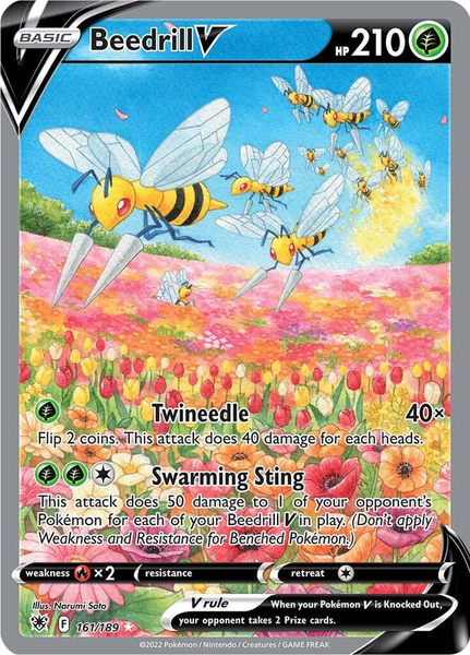 Beedrill V #161 Graded – Evolution Gaming Collectibles