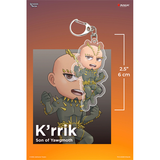Keychains: MTG Acrylics