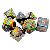 Chessex Polyhedral 7-Die set, sets (Brush)