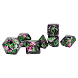 Chessex Polyhedral 7-Die set, sets (Brush)