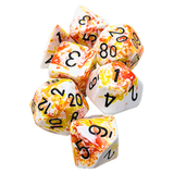 Chessex Polyhedral 7-Die set, sets (Brush)