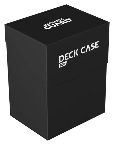 Ultimate Guard: Deck Case: Standard Size 80+- Black