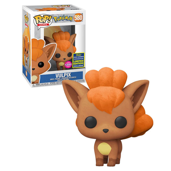 Pokemon Pop! Vinyl Figure Vulpix Flocked (2020 Summer Convention Exclusive) [580]