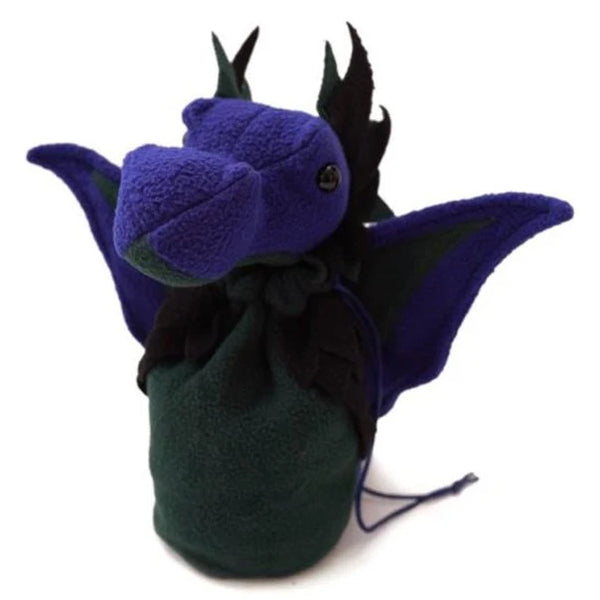 Dice Bag: Dragon Bagons Purple-Green