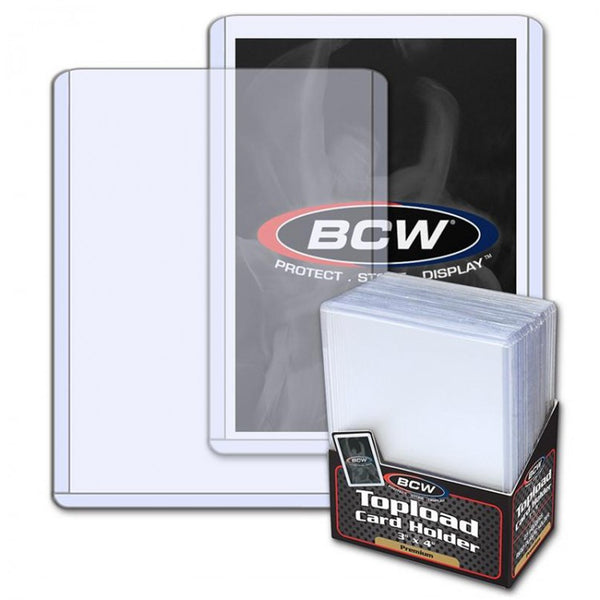 BCW Toploader: 3x4 (25)