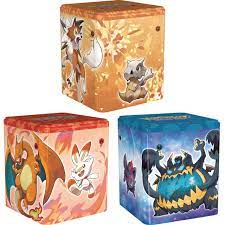 Pokemon TCG:  Stacking Tin random (Fighting/Fire/Darkness)