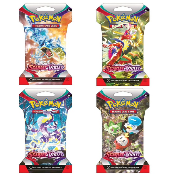 Scarlet and Violet Sleeved Booster Pack (Assortment)