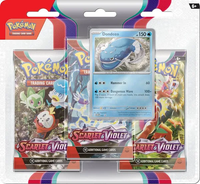 Scarlet and Violet 3 pack Blister