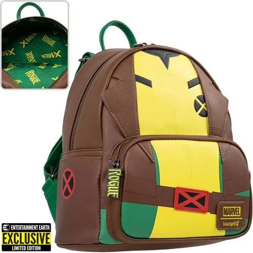 X-Men Rogue Cosplay Mini-Backpack - Entertainment Earth Exclusive